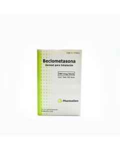 Beclometasona - 250mcg/dosis Beclometasona - 200 Dosis Aerosol para Inhalación