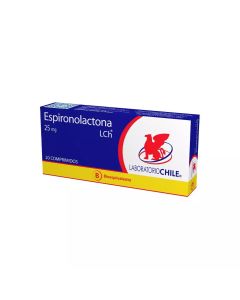 Espironolactona 25mg - 20 Comprimidos