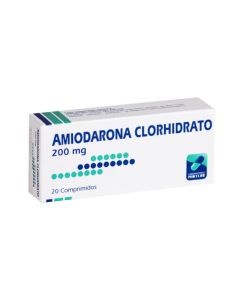 Amiodarona Clorhidrato 200mg - 20 Comprimidos