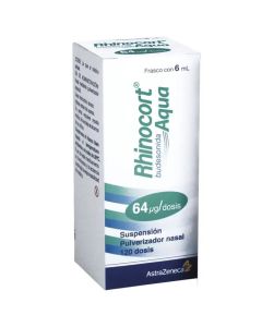 Rhinocort Aqua - 64mcg/dosis Budesonida - 120 Dosis Suspensión Pulverizador Nasal