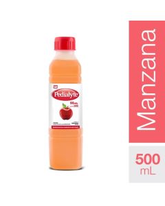 Pedialyte  - 500ml Solución Electrolítica para Rehidratación sabor Manzana