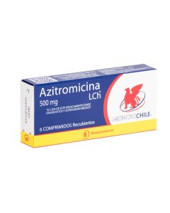 Azitromicina 500mg - 6 Comprimidos Recubiertos