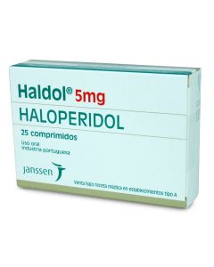 Haldol - 5mg Haloperidol - 25 Comprimidos