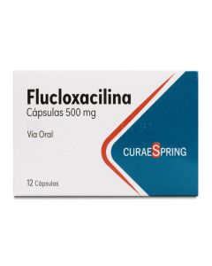 Flucloxacilina 500mg - 12 Cápsulas