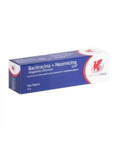 Bacitracina + Neomicina - 15gr Ungüento Tópico