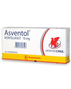 Asventol - 10mg Montelukast - 30 Comprimidos
