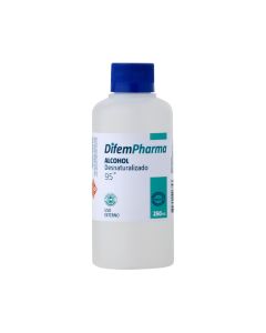 DifemPharma - 250ml Alcohol Desnaturalizado al 95°