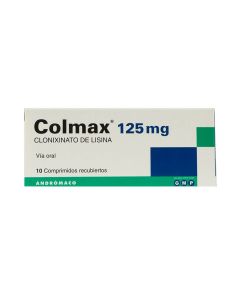 Colmax - 125mg Clonixinato de Lisina - 10 Comprimidos Recubiertos