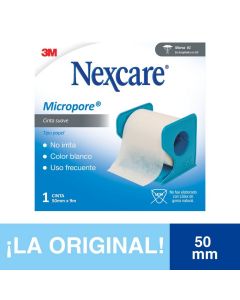 Micropore - 1 Cinta Adhesiva de 50mm x 9,1mt