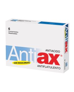 Antiax - 6 Comprimidos Masticables