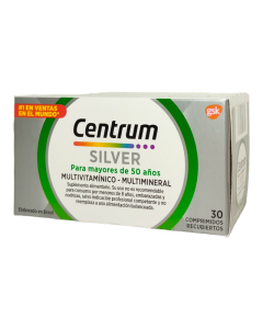 Centrum Silver -  Multivitamínico - 30 Comprimidos Recubiertos