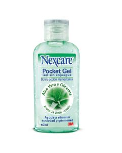 Nexcare - 60ml Alcohol Gel sin Enjuage aroma Coco