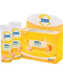 Vitamina C 2000mg- 20 Comprimidos Efervescentes