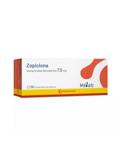 Zopiclona 7,5mg - 30 Comprimidos Recubiertos