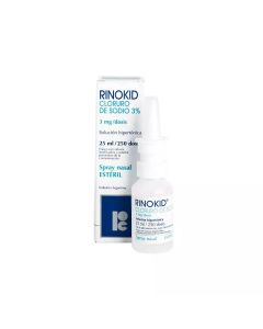 Rinokid - 3% Cloruro de Sodio  - 25ml Solucion Nasal