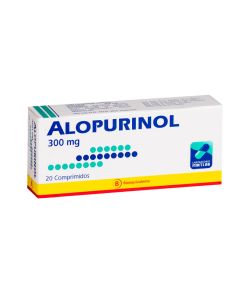 Alopurinol 300mg - 20 Comprimidos