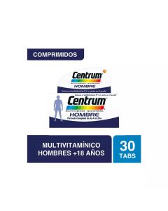 Centrum Hombre - 30 Comprimidos 