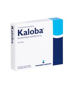 Kaloba - 20mg Pelargonium Sidoides - 15 Comprimidos Recubiertos