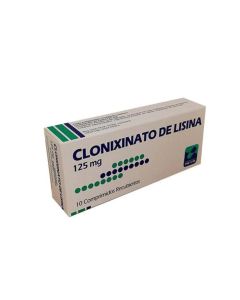 Clonixinato de Lisina 125mg - 10 Comprimidos Recubiertos