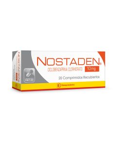 Nostaden - 10mg Ciclobenzaprina - 20 Comprimidos Recubiertos