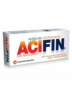 Acifin - 10 Comprimidos Masticables