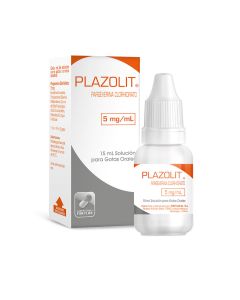 Plazolit - 5mg/ml Pargeverina - 15ml Solución Oral para Gotas