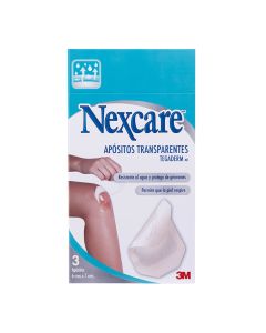 Nexcare Apósitos Transparentes - 3 Unidades Apósito