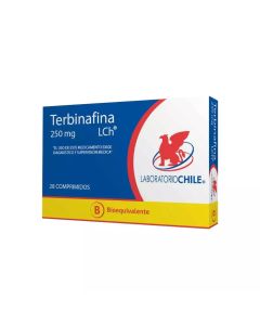 Terbinafina 250mg - 30 Comprimidos