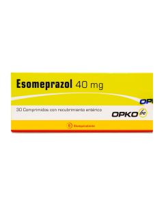 Esomeprazol 40mg - 30 Comprimidos con Recubrimiento Entérico