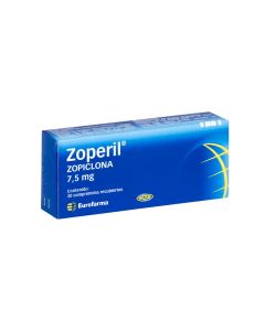 Zoperil - 7,5mg Zopiclona - 30 Comprimidos Recubiertos