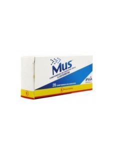 Mus - 500mg Claritromicina - 20 Comprimidos Recubiertos