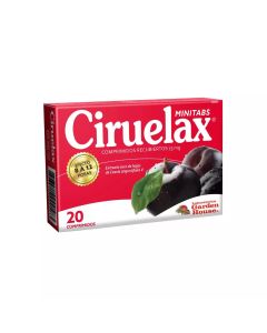 Ciruelax Minitabs - 75mg Laxante - 20 Comprimidos Recubiertos