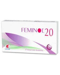 Feminol 20 - 21 Comprimidos Recubiertos - Anticonceptivo Oral