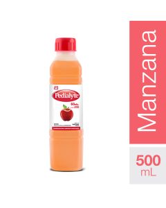 Pedialyte Manzana - 500ml Solución Electrolítica para Rehidratación
