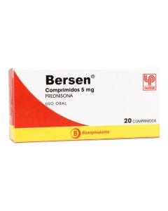 Bersen - 5mg Prednisona - 20 Comprimidos