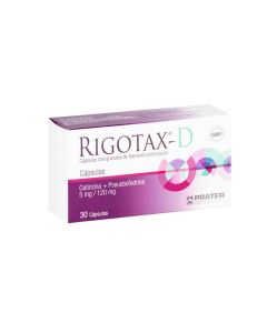 Rigotax D - 30 Cápsulas con Gránulos de Liberación Prolongada