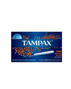 Tampax Super Plus - 10 Tampones