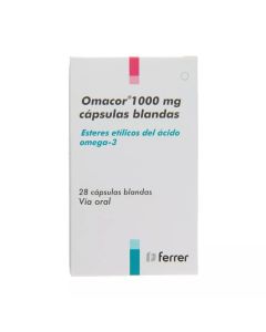 Omacor - 1000mg Omega 3 - 28 Cápsulas Blandas