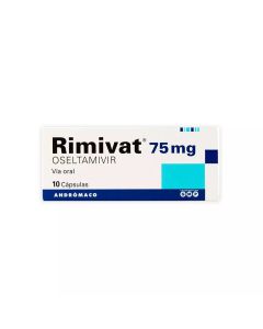 Rimivat - 75mg Oseltamivir - 10 Cápsulas