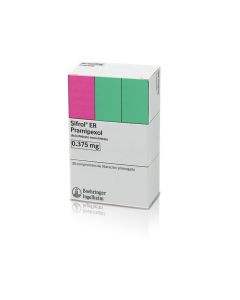 Sifrol ER - 0,375mg Pramipexol - 30 Comprimidos de Liberación Prolongada