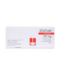 Zoltum - 20mg Pantoprazol - 28 Comprimidos con Cubierta Entérica