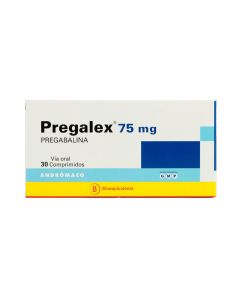 Pregalex - 75mg Pregabalina - 30 Comprimidos
