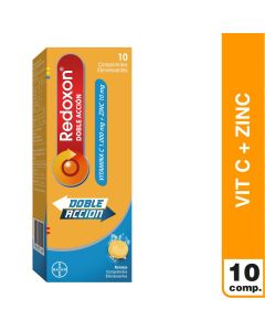 Redoxon Doble Acción - 10 Comprimidos Efervescentes
