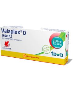 Valaplex D 160/12,5 - 30 Comprimidos Recubiertos