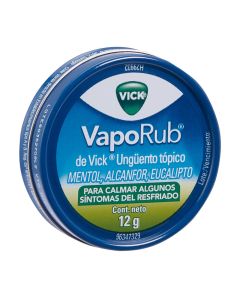 Vaporub - 12gr Ungüento Tópico