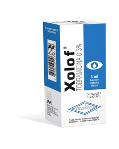 Xolof - 0,3% Tobramicina - 5ml Solución Oftálmica