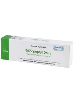 Gonapeptyl Daily - 0,1mg/ml Triptorelina - 1 Jeringa Prellenada de 1ml