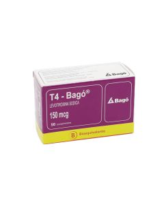 T4 - 150mcg Levotiroxina - 50 Comprimidos