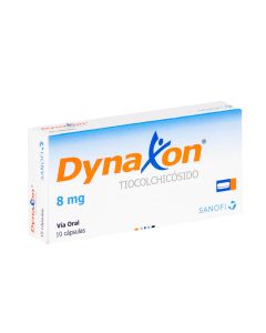 Dynaxon - 8mg Tiocolchicósido - 10 Cápsulas