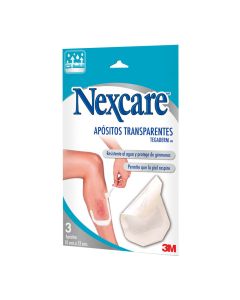 Nexcare Apósitos Transparentes - 3 Unidades